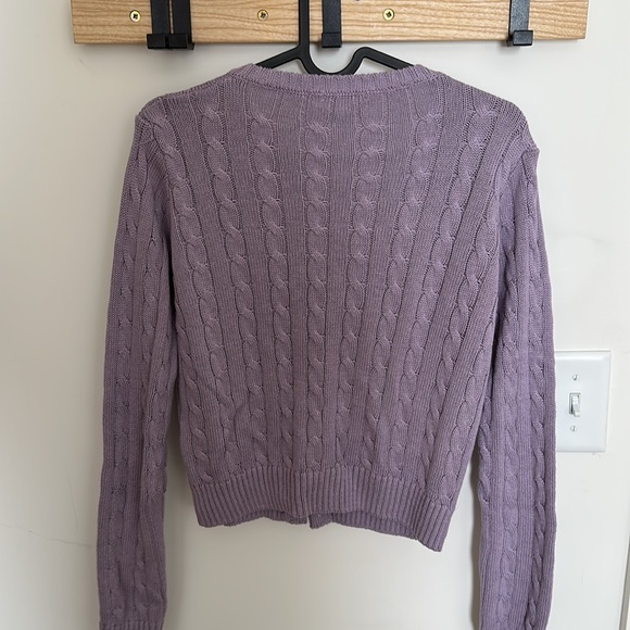 Purple cardigan - Picture 2 of 2